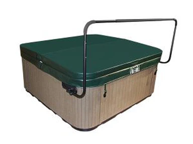 Issiq vanna qopqog'ini tepaga o'rnatish moslamasi